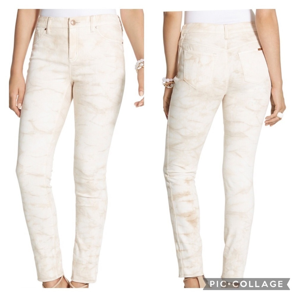 CHICO'S / So Slimming Tie-Dye Highrise Jeggings Size 3 (XL/16)